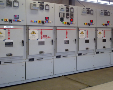 Industrial switchgear and control panel installation by CCIPL