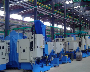 Industrial electrical infrastructure installation at manufacturing facility